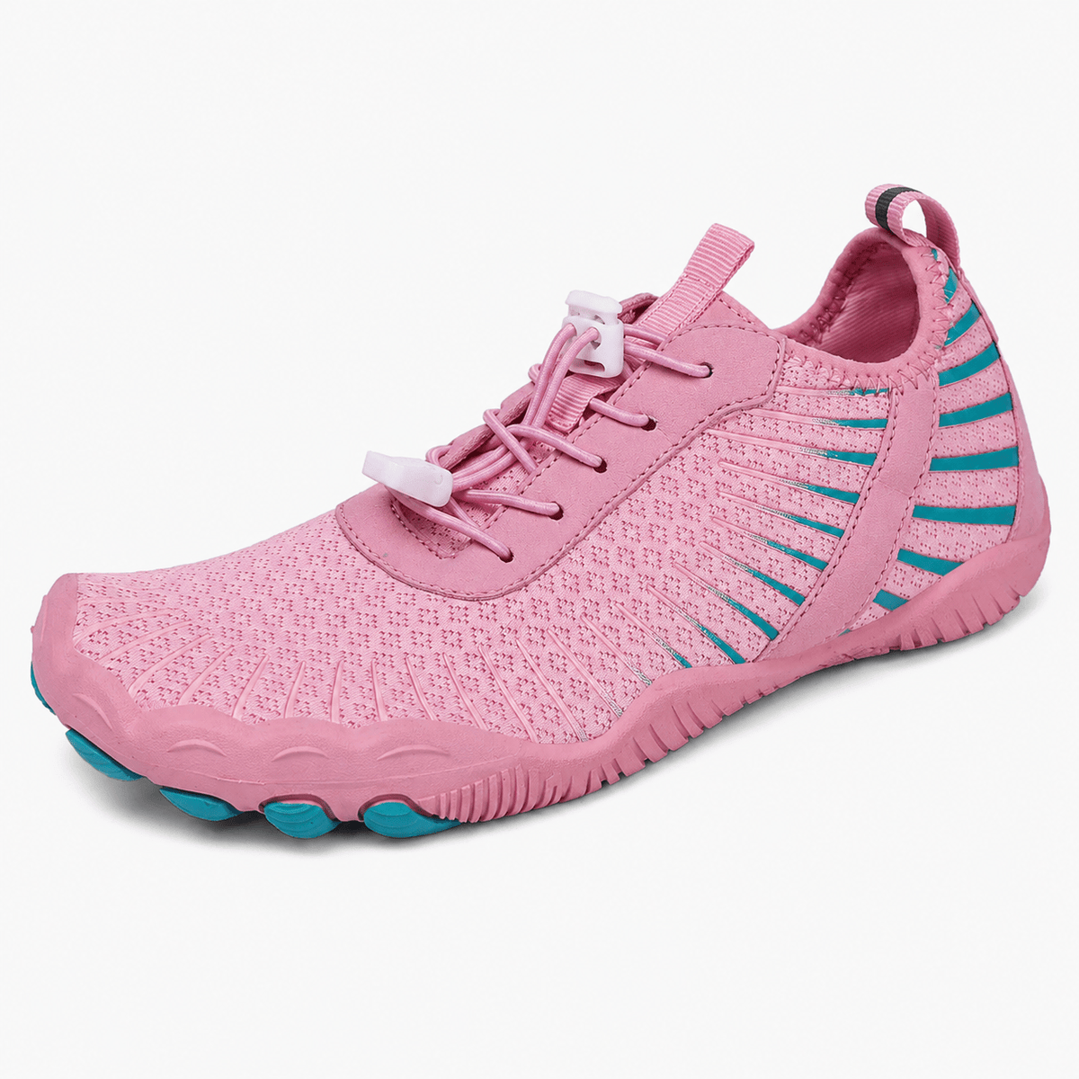 Podelya Chaussures aquatiques unisexes antidérapantes à séchage rapide à lacets avec bloqueur