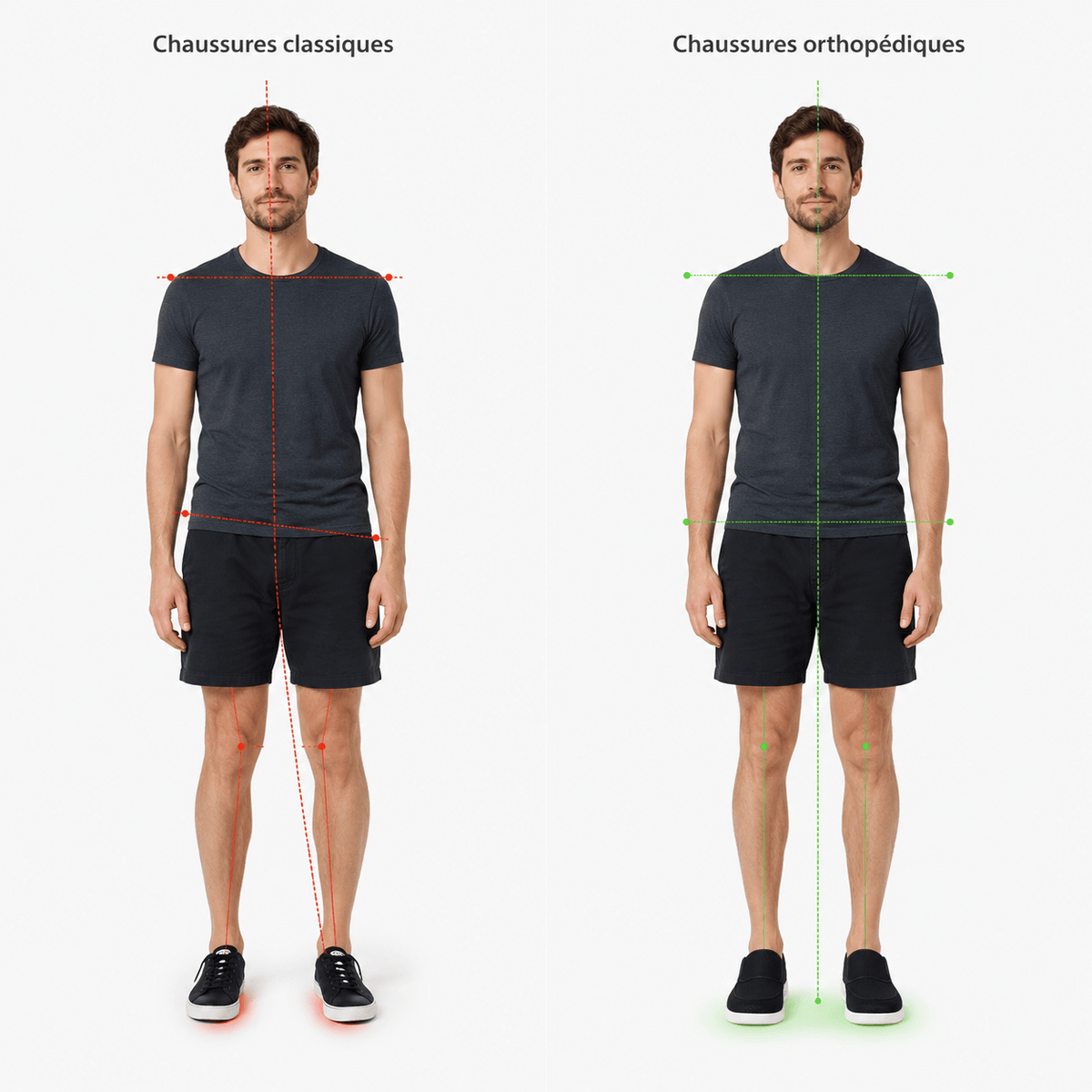 Podelya Chaussures Confortables Pieds Larges Orthopédiques