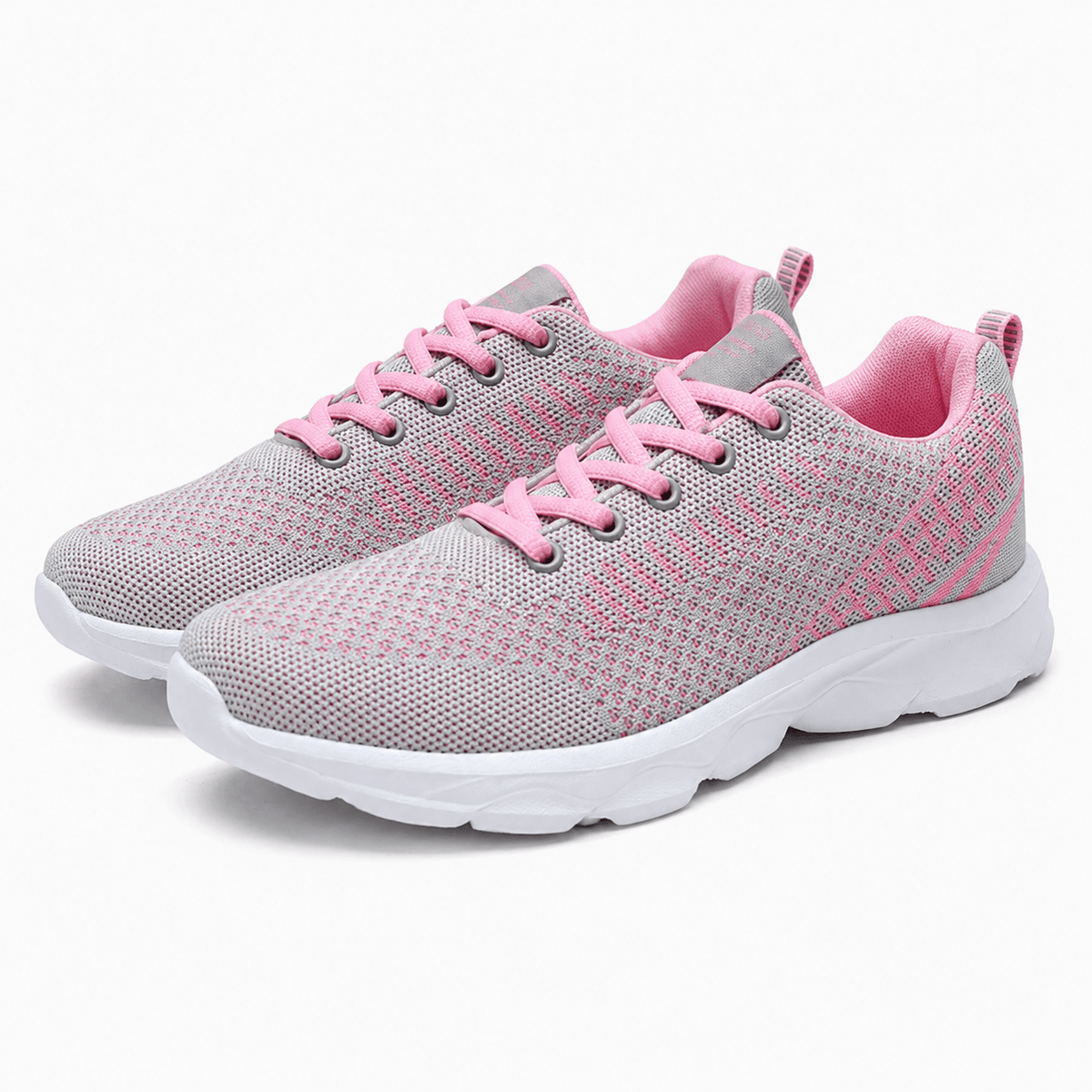 Podelya Chaussures D'Été Orthopédique Femme Noir Et Rouge En Maille