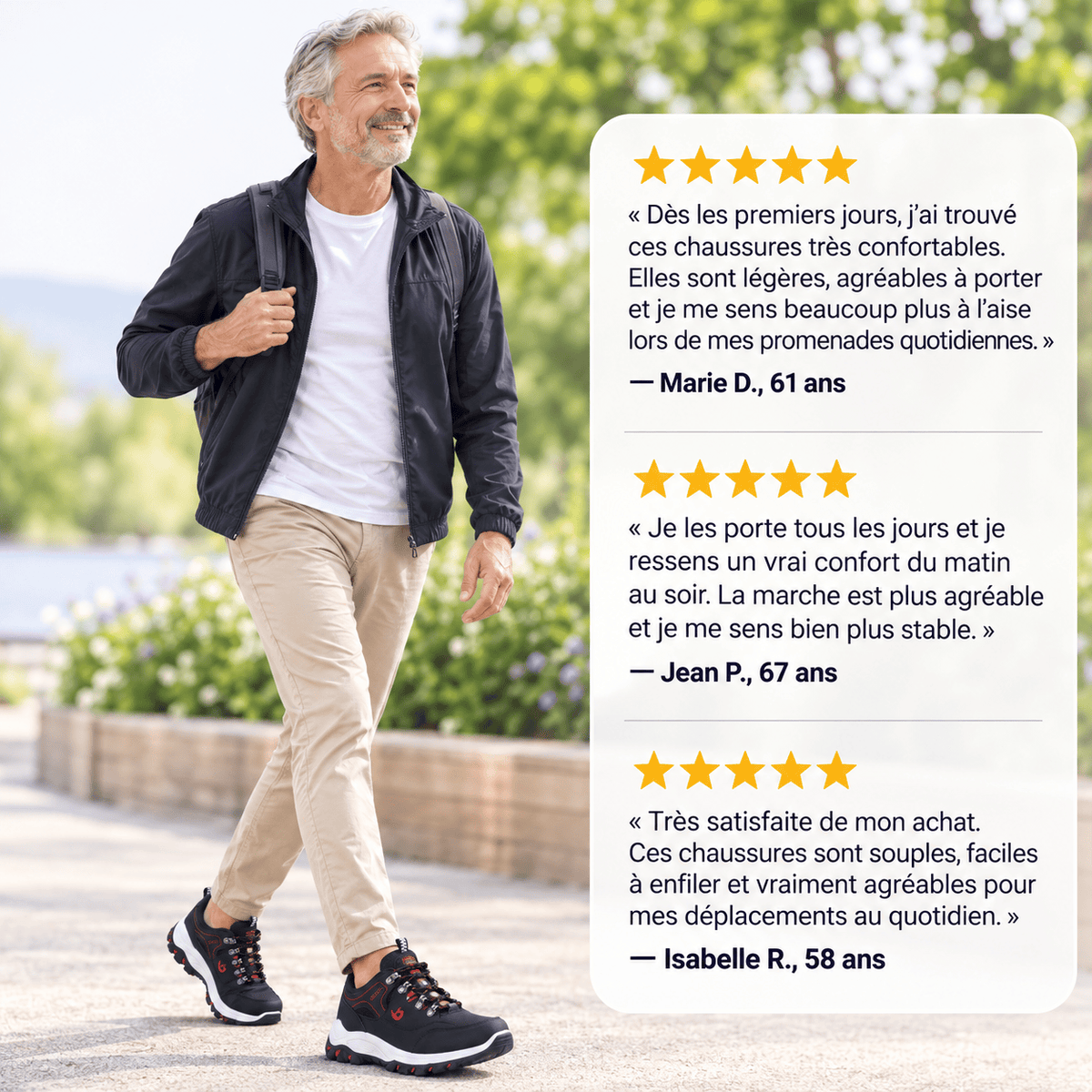 Podelya Chaussures De Sport Orthopédiques En Microfibre