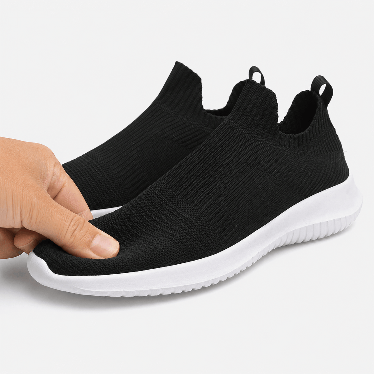 Podelya Chaussures De Sport Orthopédiques Sans Lacets En Maille