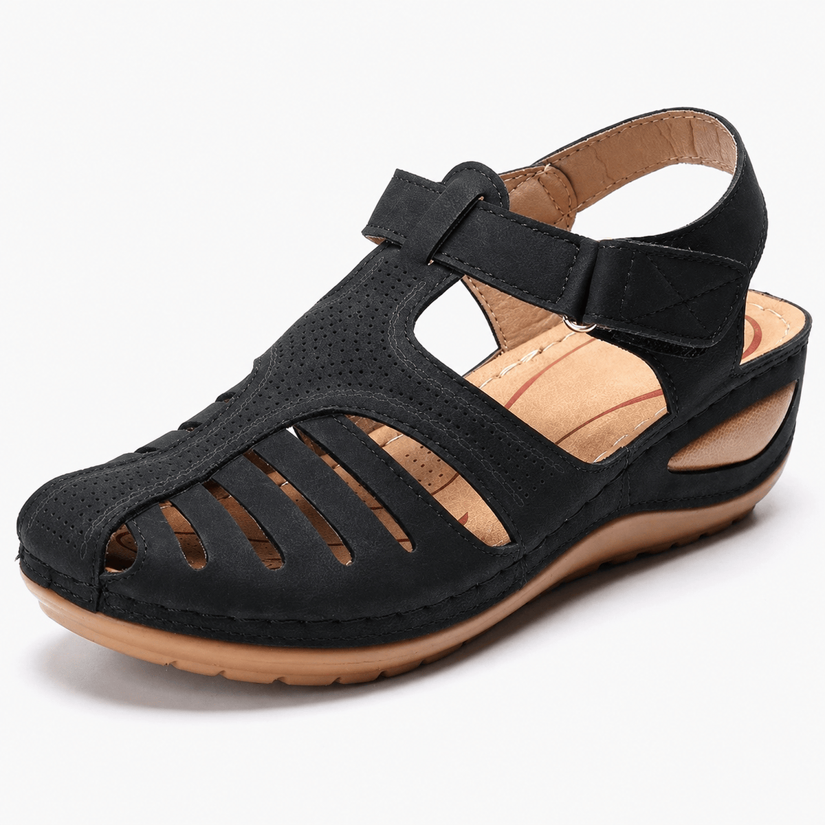 Podelya Chaussures Ete Orthopediques Compensées bleu