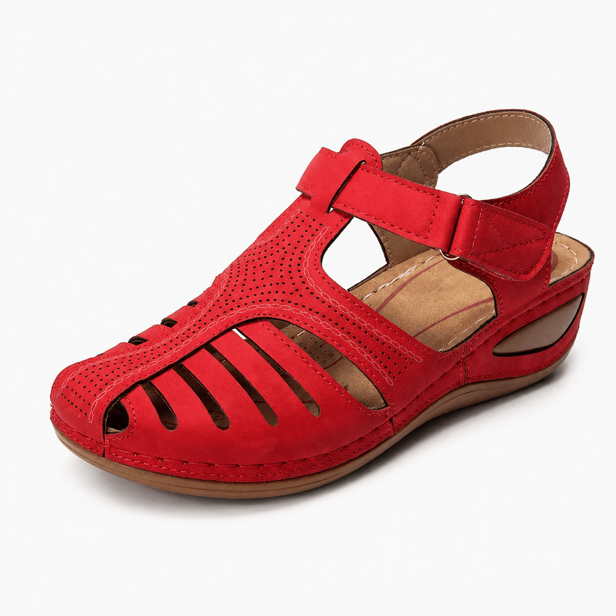 Podelya Chaussures Ete Orthopediques Compensées bleu