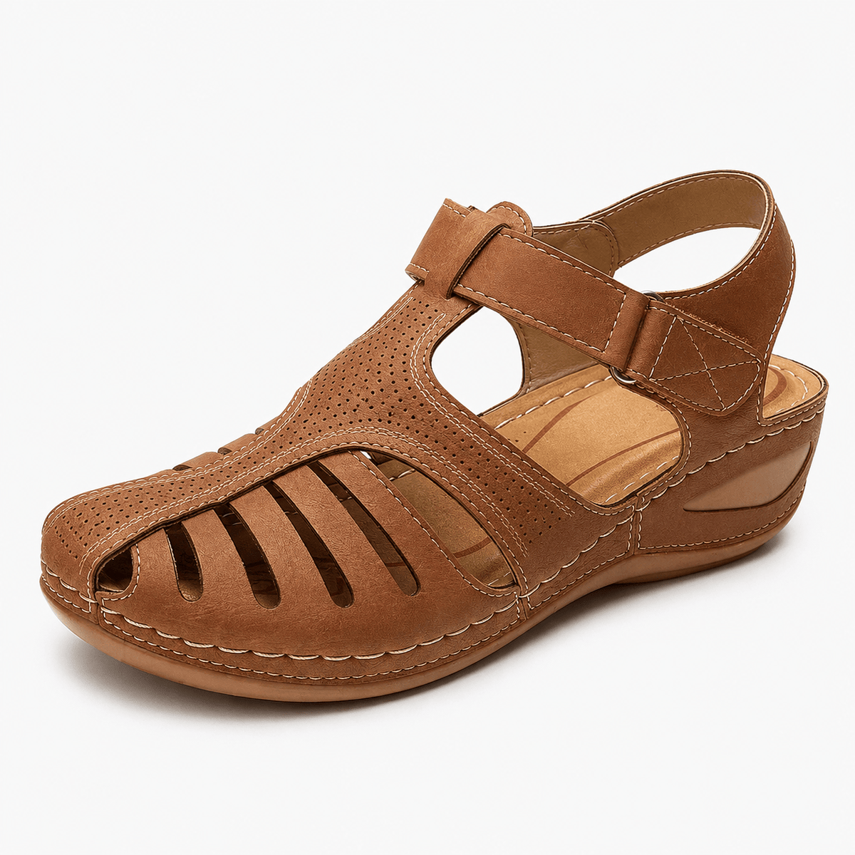 Podelya Chaussures Ete Orthopediques Compensées bleu
