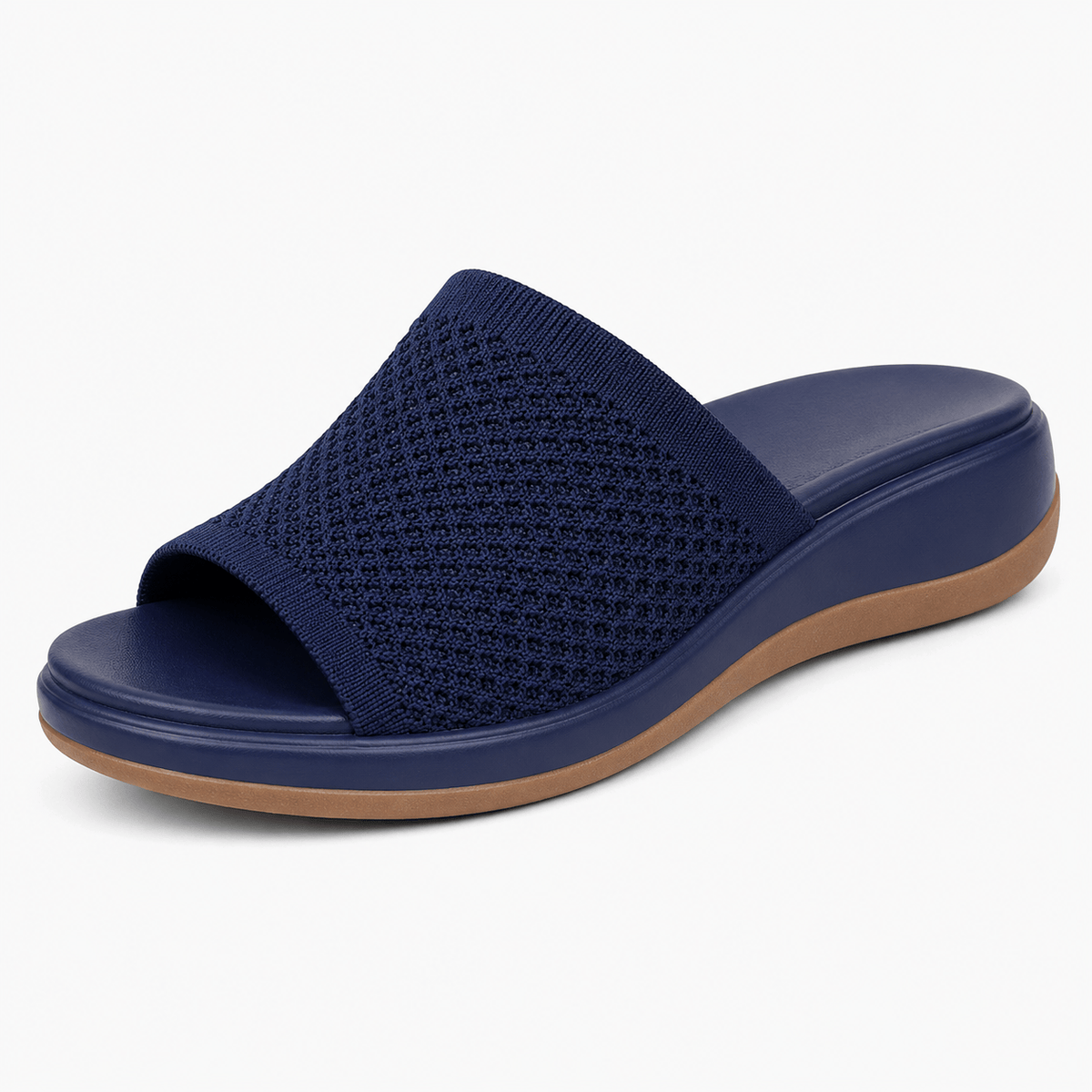 Podelya Chaussures Femmes Pieds Larges Et Sensibles Plates Roses