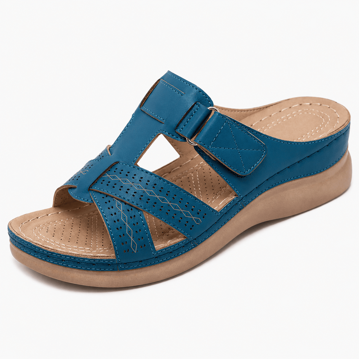 Podelya Chaussures Orthopédiques Compensées À Bout Ouvert