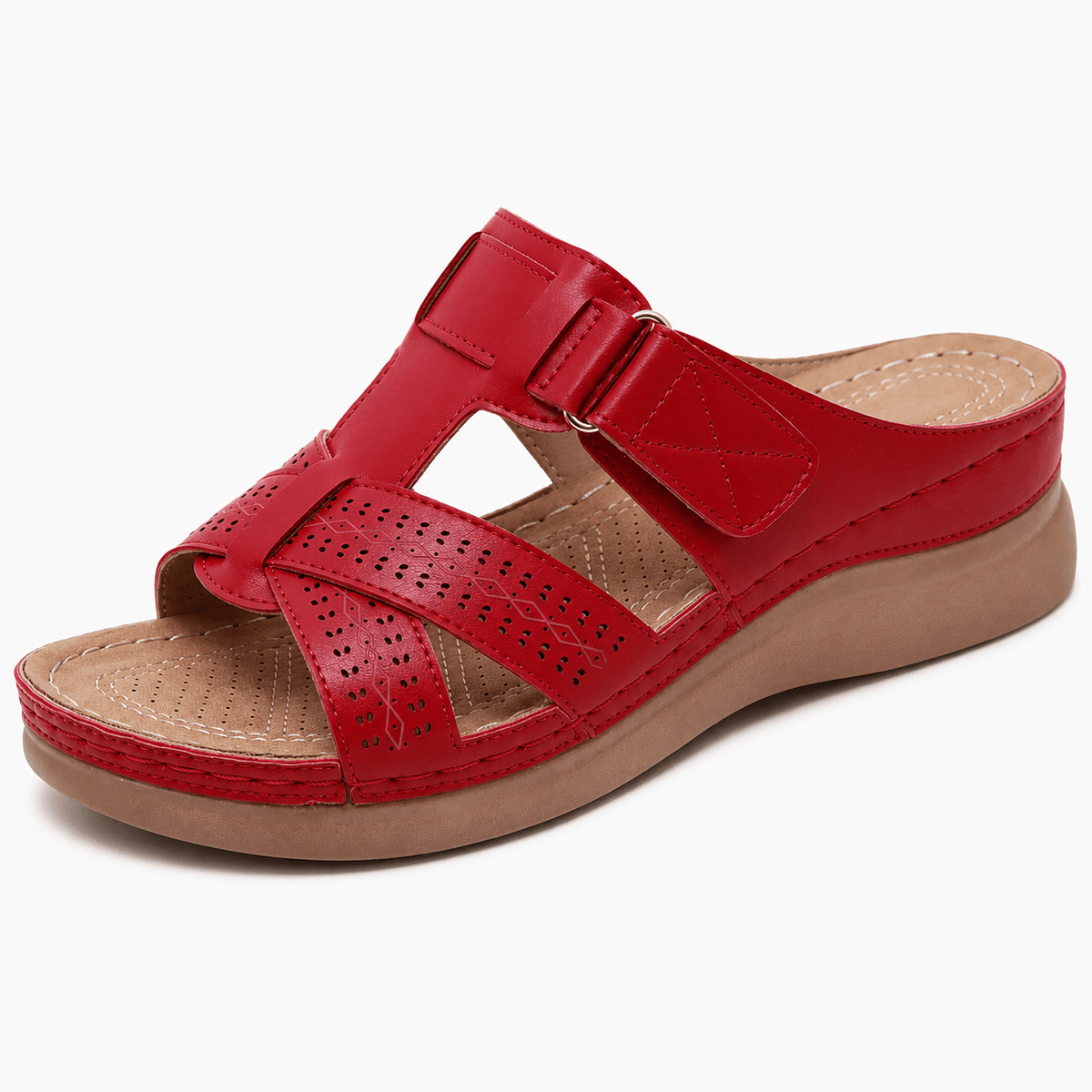 Podelya Chaussures Orthopédiques Compensées À Bout Ouvert