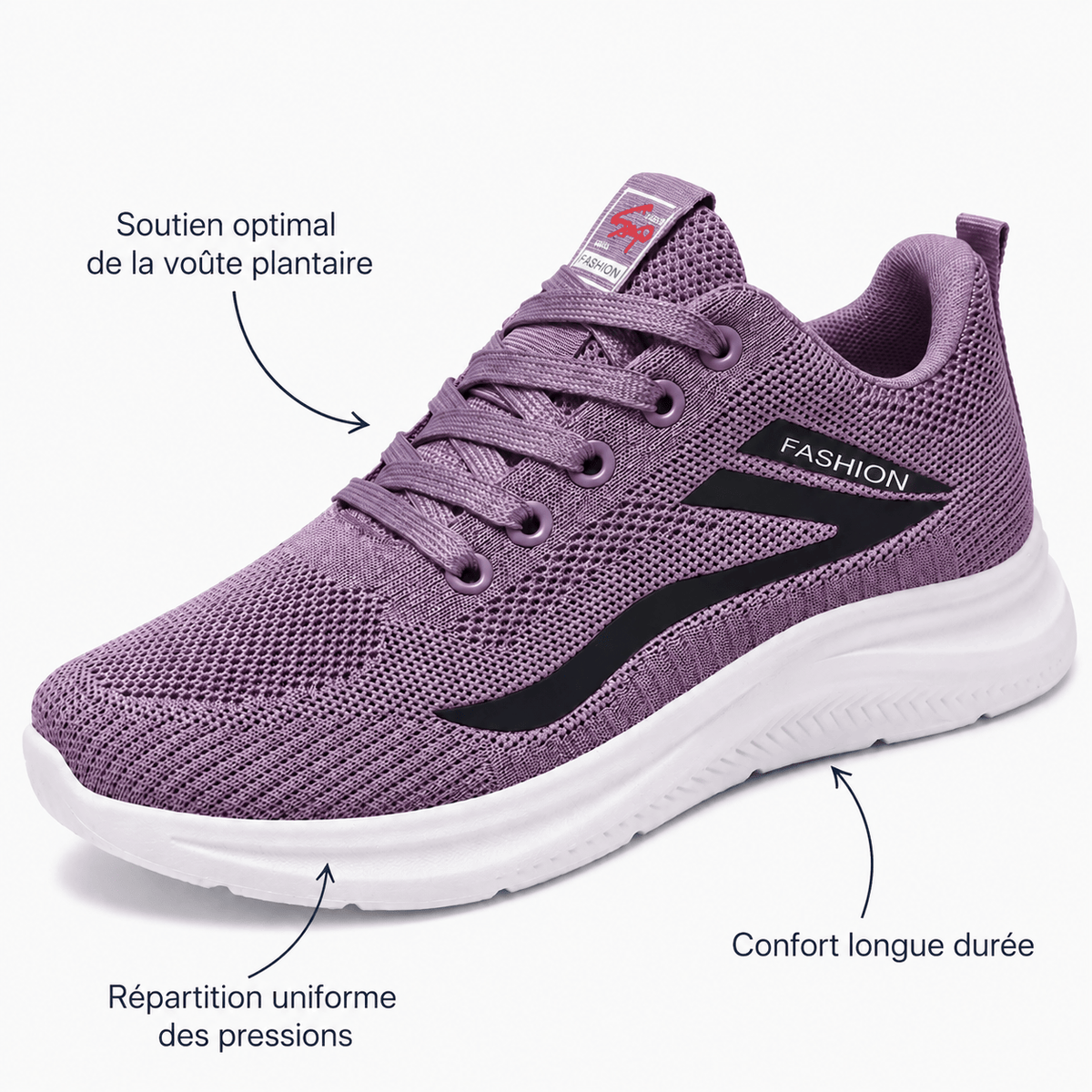 Podelya Chaussures Orthopediques En Maille