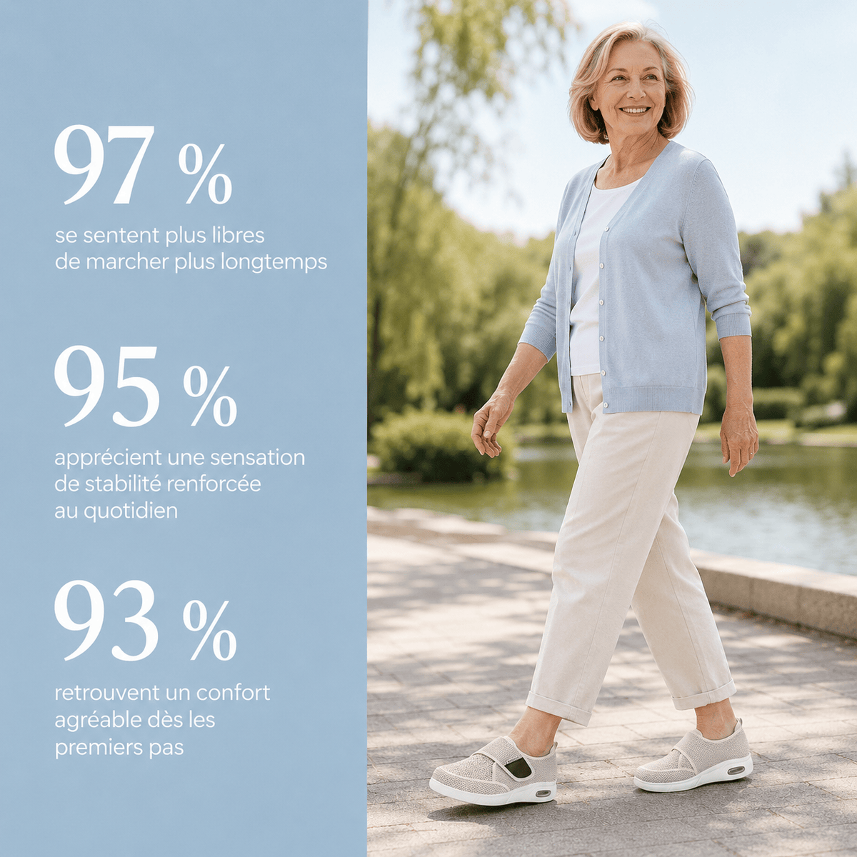 Podelya Chaussures Orthopediques Pour Hallux Valgus Pieds Larges